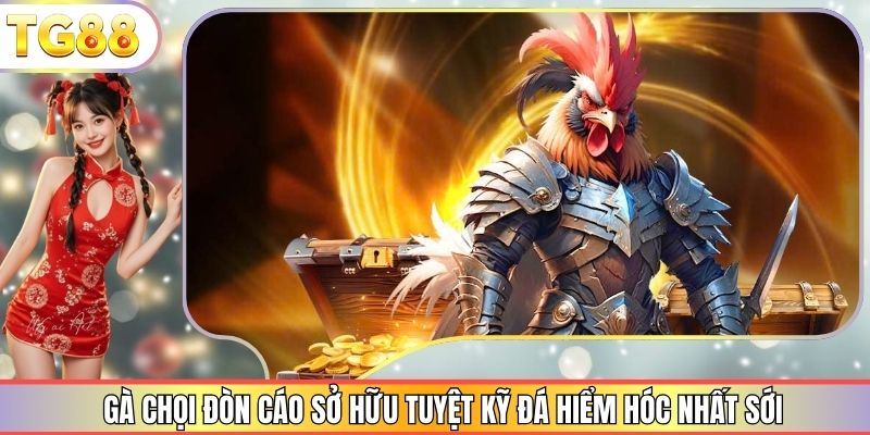 Gà Chọi Đòn Cáo Sở Hữu Tuyệt Kỹ Đá Hiểm Hóc Nhất Sới